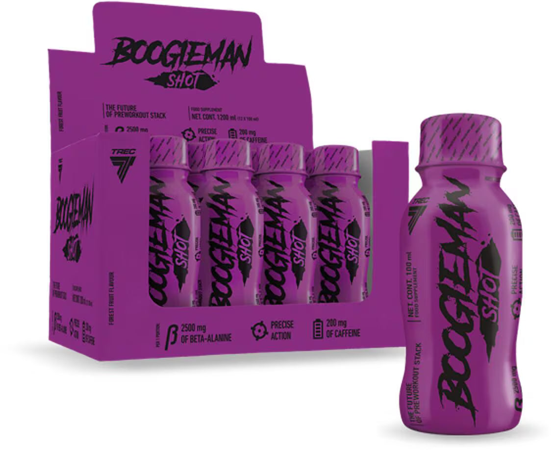 TREC® BOOGIEMAN Booster Shots 12 x100ml Forest Fruits