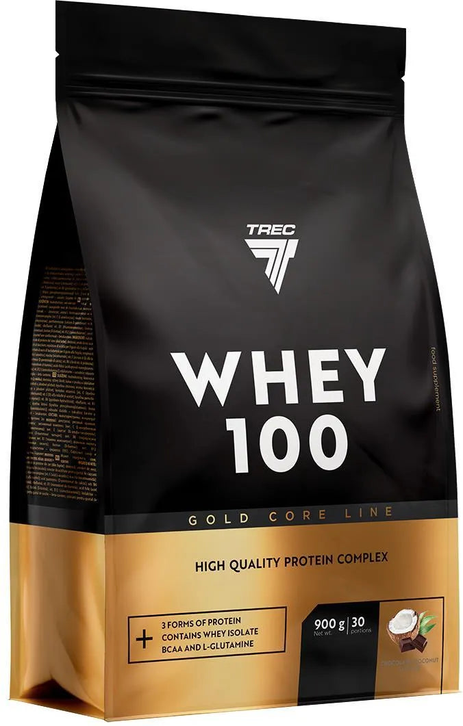 TREC® GOLD WHEY Mix 100 900g - Cookies Cream Geschmack