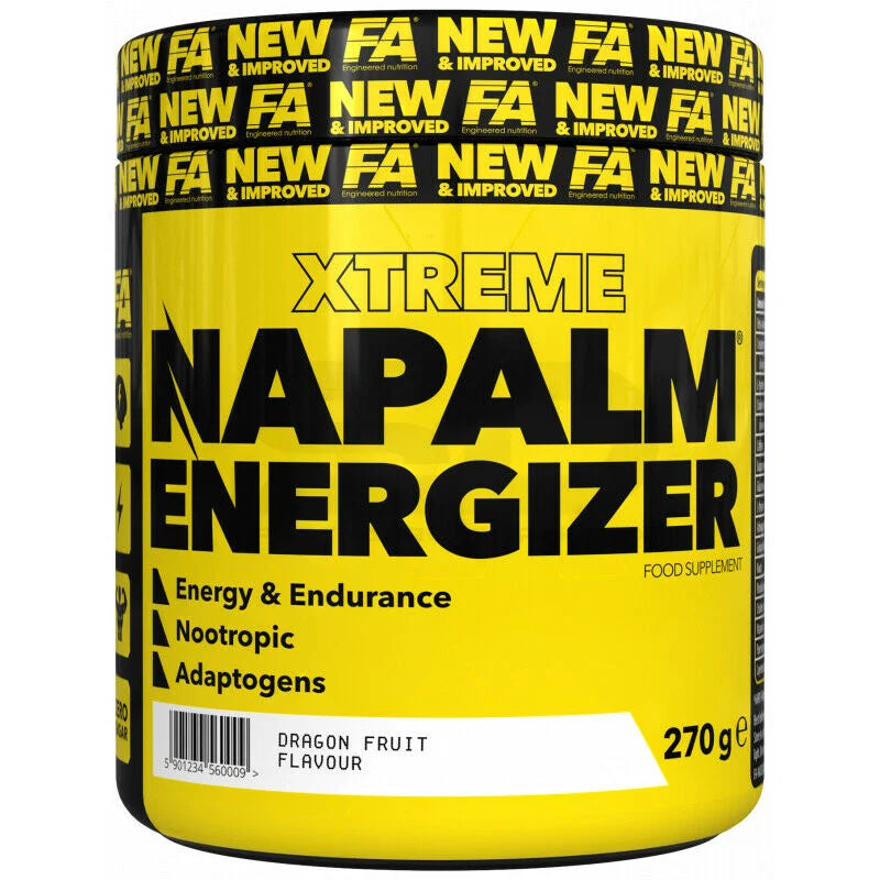 FA Xtreme Napalm ENERGIZER 270g - Red Fruit Punch Geschmack