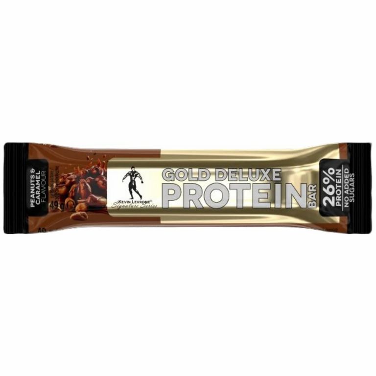 Kevin Levrone® DeLuxe PROTEIN BAR 12x 49g Peanut - Caramel Geschmack